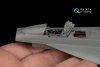 Quinta Studio QD48198 F/A-18E 3D-Printed & coloured Interior on decal paper (for Meng kit) 1/48